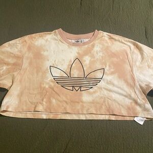 Adidas cropped t-shirt M